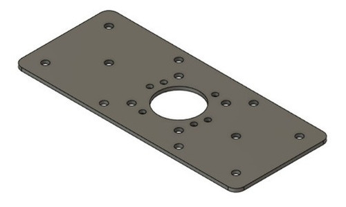 Pieza Cortada Laser Para Router Plate Puente Fk10 Eje X Acer