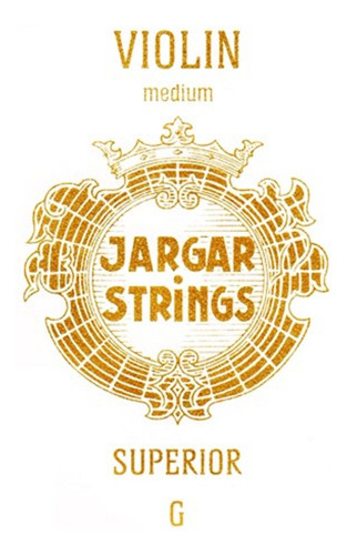 Cuerda Suelta Jargar G Superior De Violin Cuarta Sol G 