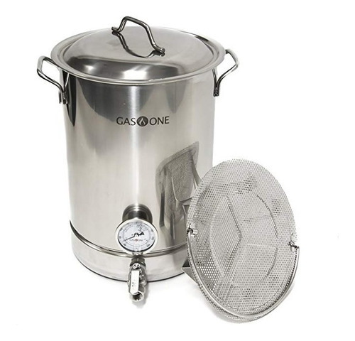 Gasone 8 Galones De Acero Inoxidable Home Brew Brew Kettle P