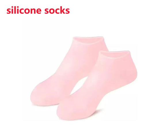 Ba Calcetines De Silicona Hidratantes Y Antigrietas Para