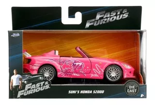 Suki's Honda S2000 Rapidos Y Furiosos Jada 1/32 Fast Furious Color Rosa