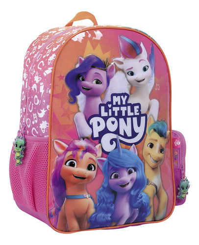 My little pony mochila 16 espalda -group Naranja