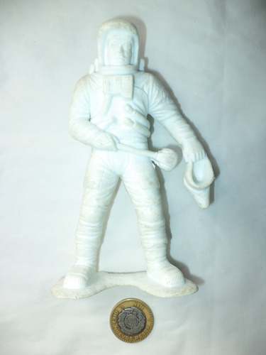 Vintage (1970) Figura Astronauta; Louis Marx. A (Usado)