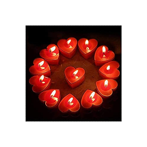 Velas Perfumadas, 12 Piezas Dulce Amor Romántico Q410n