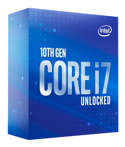 Procesador Intel Core I7 10700k 10ma S1200 8 Nucleos 5.1ghz