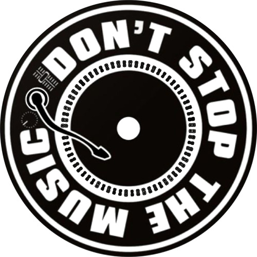 Dont Stop The Music Fondo Negro Slipmat Paño Latex Djproaudi