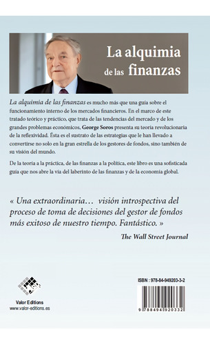 Libro La Alquimia De Las Finanzas