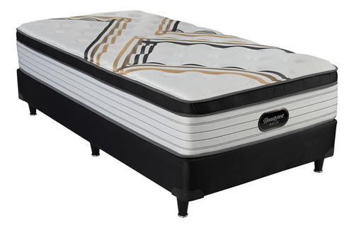 Colchón Y Sommier Simmons Beautyrest Gold 1 Plaza 190x80