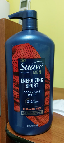 Gel De Baño Para Hombres Marca Suave. 887 Ml