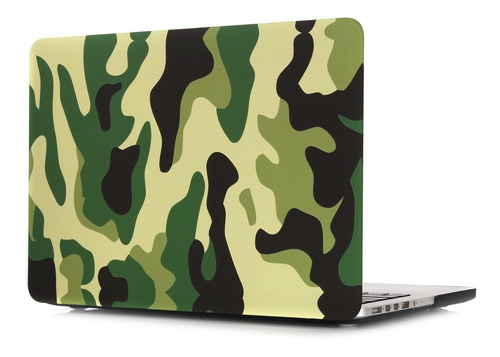 Protector De Acrilico Camuflado Macbook Pro 15 A1398