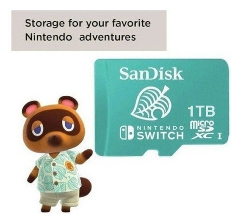 1tb Memoria Micro Sd Para Nintendo Switch 4k 100 Mb/s Cn