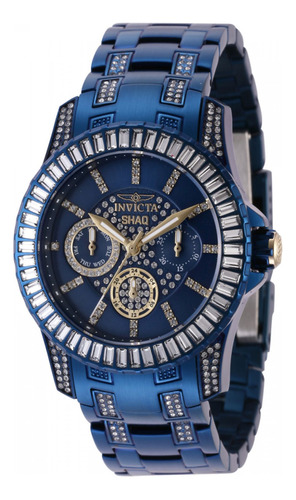 Reloj Para Dama Invicta Shaq 43827 Azul