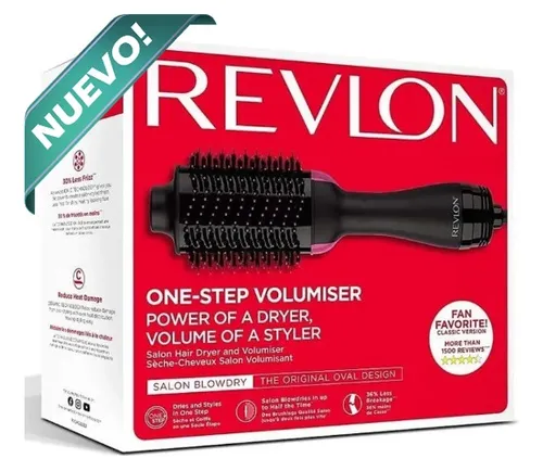 Cepillo alisador y secador revlon sale