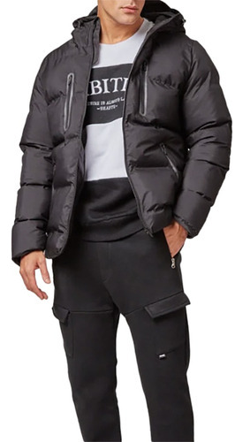 Campera Parka Inflable Hombre Impermeable Abrigo - Briganti