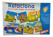 Comprar Juego Mesa Rompecabeza Relaciona\u002F Asocia Con Su Pareja Niños