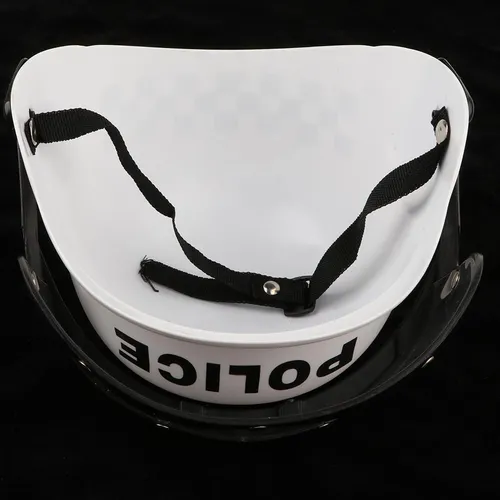 * Casco De Disfraz De Policía De Plástico For Niños, Gorro