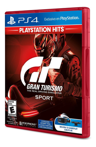 Imagen 3 de 3 de Gran Turismo Sport Ps4 Hits Formato Físico Original