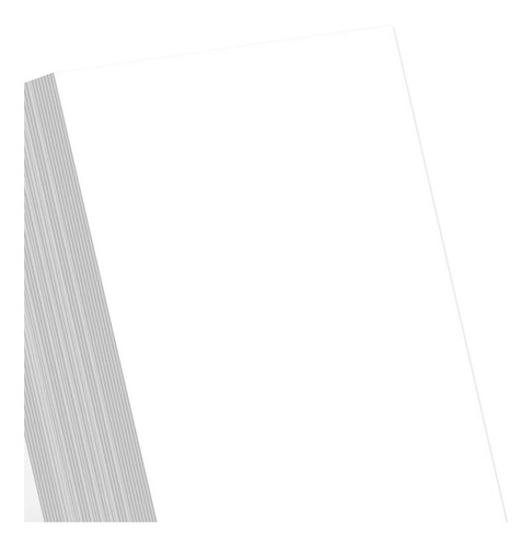 Papel Cartón Blanco A4 220 G/m² 50 Hojas Para Manualidades