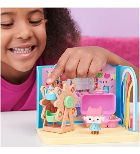 Gabby's Dollhouse Caja De Bebé Gato Craft-a-riffic Sala