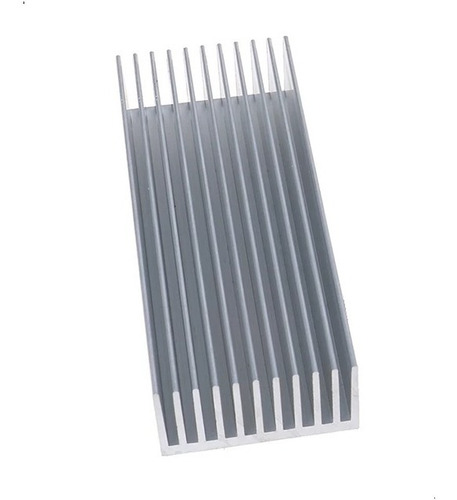 Disipador De Aluminio  100x40x20mm