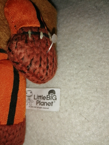 Imagen 5 de 8 de Peluche Original Little Big Planet 23 Cm. Sackboy Marvin.