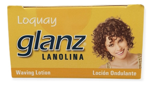 Loción Ondulante Rizos Permanentes Glanz Todo Tipo Loquay