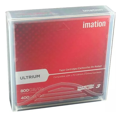 Tape Data Cartridge Lto Ultrium 3 Imation 400gb 800gb 17532