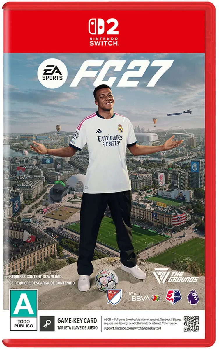 Ea Sports Fc 27 Xbox Nintendo Switch 2 Estándar Físico