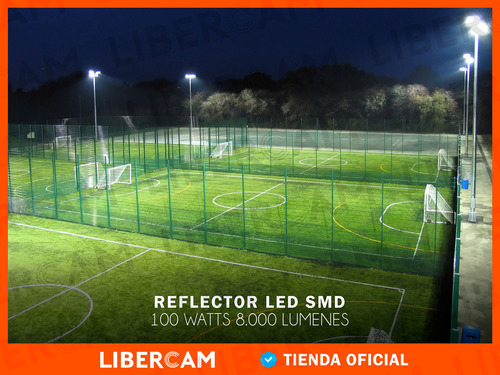 Reflector Led 100w Exterior Alta Potencia Multiled Ip66 Frio