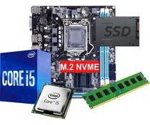 Comprar Kit I5 3570 + Placa Mãe H61 1155 + 4gb Ddr3 + Ssd 120gb