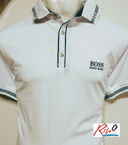 playera hugo boss blanca