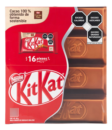 Chocolate Kit Kat Nestle Original 41,5g 16 Piezas