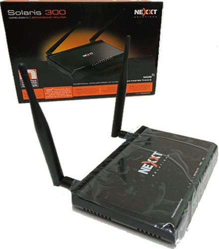 Router Nexxt Solaris 300 2 Antenas 300mbps 4 Puertos 