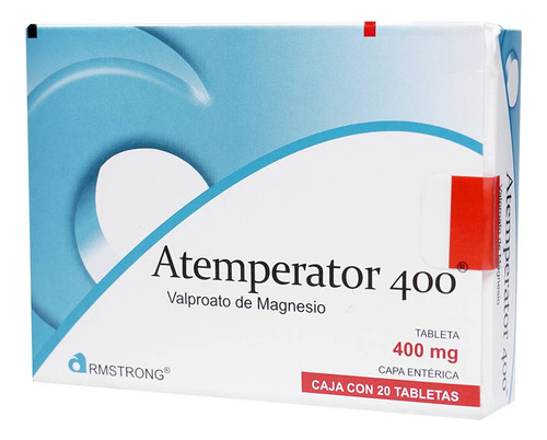 Atemperator 400mg 20 Tabletas 400mg Caja Con 20 Tabletas