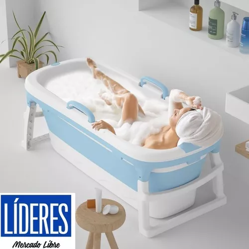 Bañera Tina Plegable Portátil Grande Para Adultos Y Niños