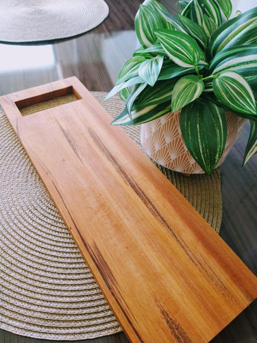 Tábua De Corte E Servir Frios Petisqueira Line Luxo 45cm