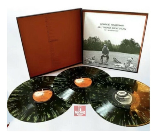 George Harrison- All Things Must Pass Box Set 3vinilos Color