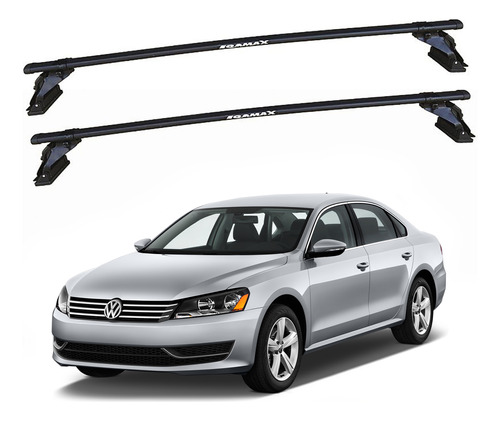 Barras De Techo Eqmax Acero Volkswagen Passat Sedan 2012