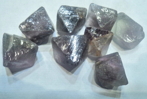 Mineral Roca Cristal Octaedrico De Fluorita