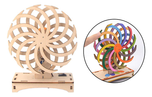 Rompecabezas 3d Modelo De Juguete De Experimento Científico