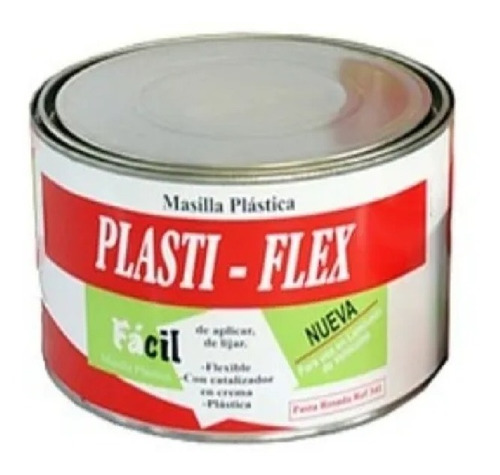 Masilla Plástica Poliéster Plasti Flex - L a $66890