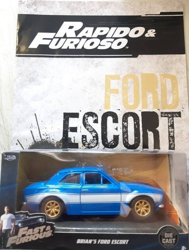 Auto Coleccion Rapido Y Furioso Brian's Ford Escort 1/32