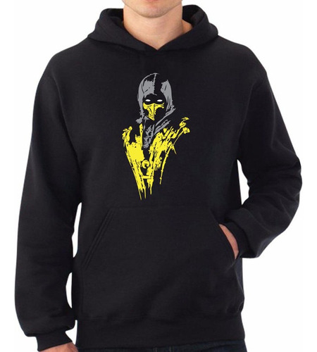 Buzo Canguro Mortal Kombat Hoodie Calidad Premium 3