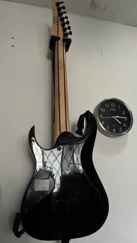 Guitarra 7 Cuerdas Ibanez Rg7321 (no Jackson, Schecter, Ltd) Diestro Negro Palo De Rosa