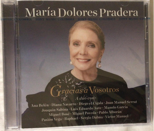 Maria Dolores Pradera. Gracias A Vos. Cd Nuevo. Qqg. Ag.