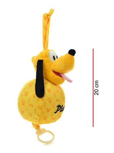 Peluche Cunero Musical Pluto (4639)