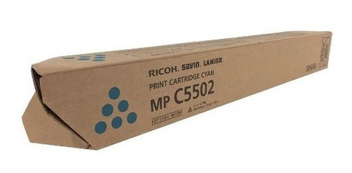Toner Ricoh Mp C4502 C5502 Ciano Original 841754 841682