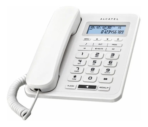 Teléfono Fijo Alcatel Temporis T50 Blanco