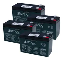 Comprar Kit 4 Baterias 12 Volts 7u002F9u002F10 Ah Scooter Chronos E-bike800w