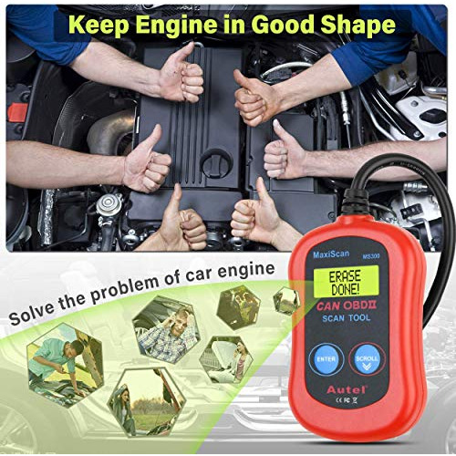Motor De Revisión De Automóviles Autel Universal Obd2 Maxisc